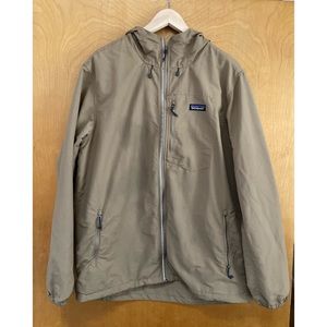 Patagonia Men’s Tan rain jacket